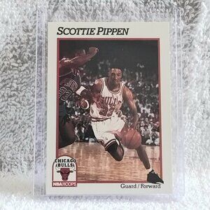 5/$20 Mint 1991 NBA Hoops Scottie Pippen NBA Player Card 34!!